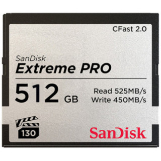 Sandisk SDCFSP-512G-G46D - CFast ExtremePro 525MB/s 512GB