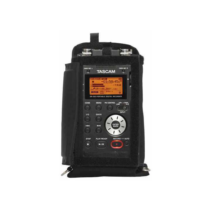 Portabrace AR-DR100MKIII - Audio Recorder Case, Black
