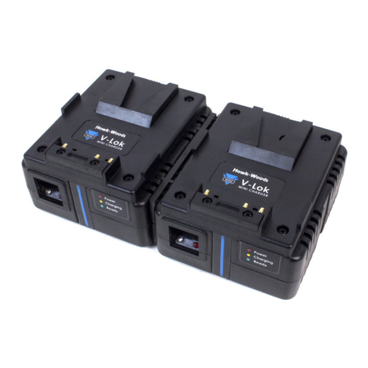 Hawkwoods VL-MX2 - Mini-VL 3A dual channel charger - simultaneous