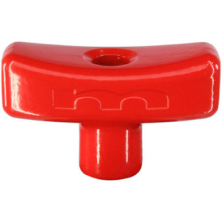 Matthews R54012 - T-Handle 3/8"-16 to 3.35" (Red)