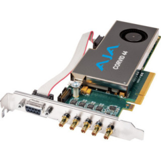 AJA CRV44-T-NC1 - Flexible Multi-Format I/O card, Standard-profile 8-lane PCIe, 4 x SDI