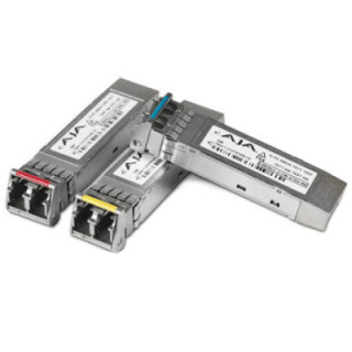 AJA FiberLC-1TX-12G - 1-Channel 12G-SDI Single Mode LC Fiber Tx SFP