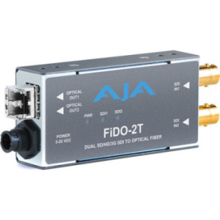 AJA FiDO-2T-MM - 2-Channel 3G-SDI to Multi-Mode LC Fiber Transmitter