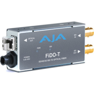 AJA FiDO-T-MM - 1-Channel 3G-SDI to Multi-Mode LC Fiber Transmitter