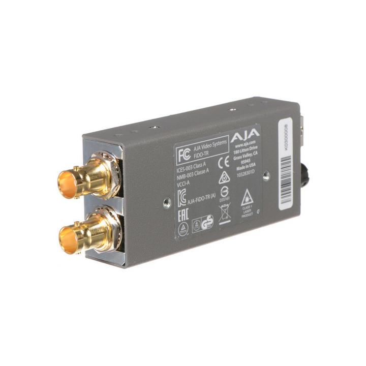 AJA FiDO-TR-R0 - SD/HD/3G SDI / Optical Fiber Transceiver