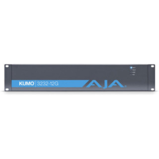 AJA KUMO-3232-12G - KUMO 32 x32 Compact 12G-SDI Router, with 1 power supply