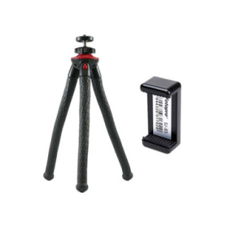 FotoPro Ufo2+SJ-85+GA-1 - Kit Mini Treppiede Flessibile con testa a sfera e adattatore per telefono cellulare