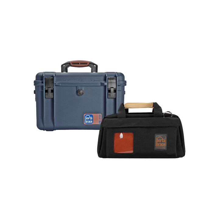 Portabrace PB-XA35 - Carrying Case with Hard-Shell Shipping Case for Canon XA35