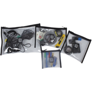 Portabrace POUCH-CLEARSETALL - Clear Equipment Pouch, Set of All Sizes