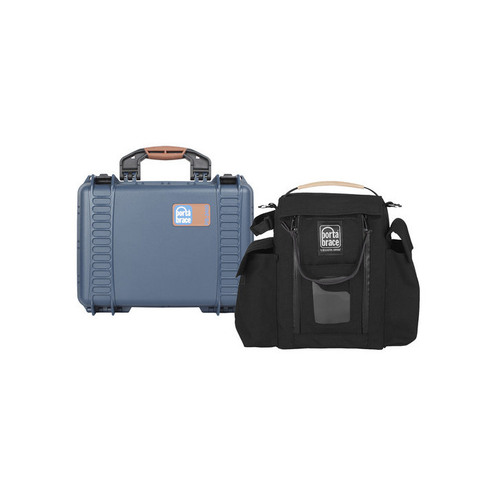 Portabrace SL-LENS2400 - Slinger Style Lens case with PB-2400E hard case shell