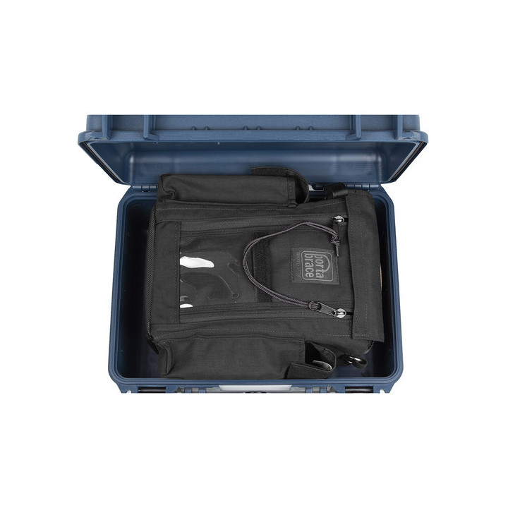 Portabrace SL-LENS2400 - Slinger Style Lens case with PB-2400E hard case shell