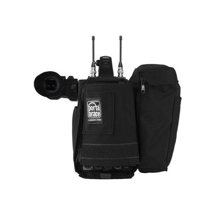 Portabrace TB-PX380B - Travel Boot - Protective Cover and Lens Guard for Panasonic AJ-PX30, Black