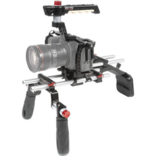 Shape BM4KSMOF - Blackmagic Pocket Cinema 4K Offset Shoulder Mount Camera Rig