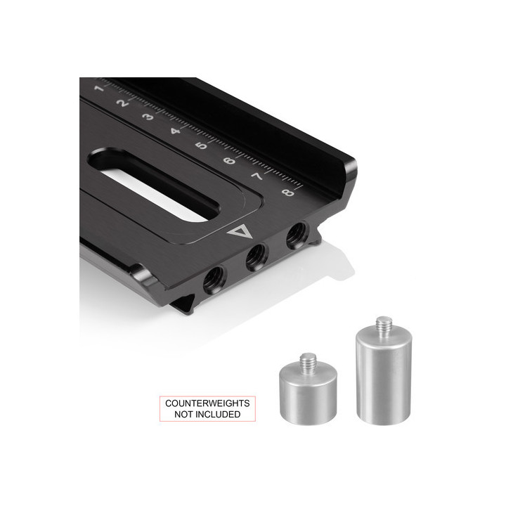 Shape DRA18 - ARRI Standard to DJI Ronin 2 Dovetail Adapter (7")