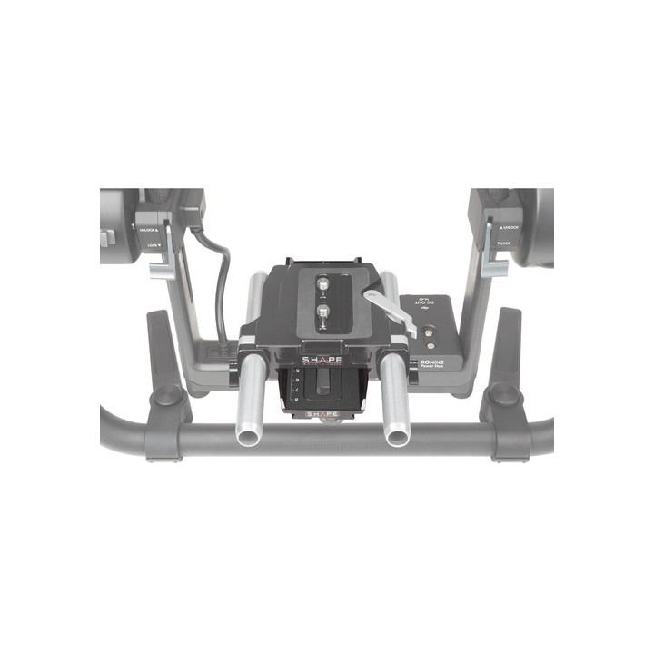 Shape DRA18 - ARRI Standard to DJI Ronin 2 Dovetail Adapter (7")