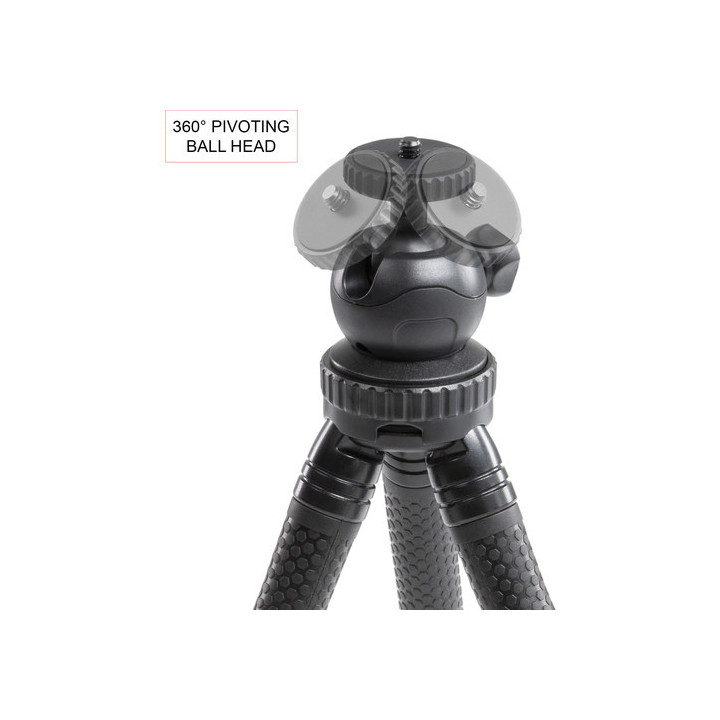 Shape TTFGH - Tablet Aluminum Mount and Tripod Flexible Grip with Ball Head