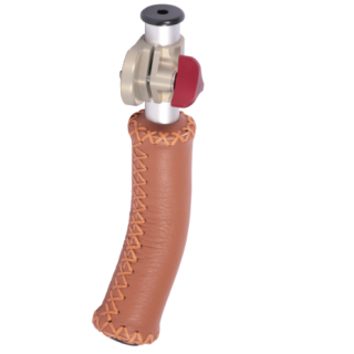 Vocas 0390-0004-04 - Leather handgrip short with soft comfortable grip (left hand)