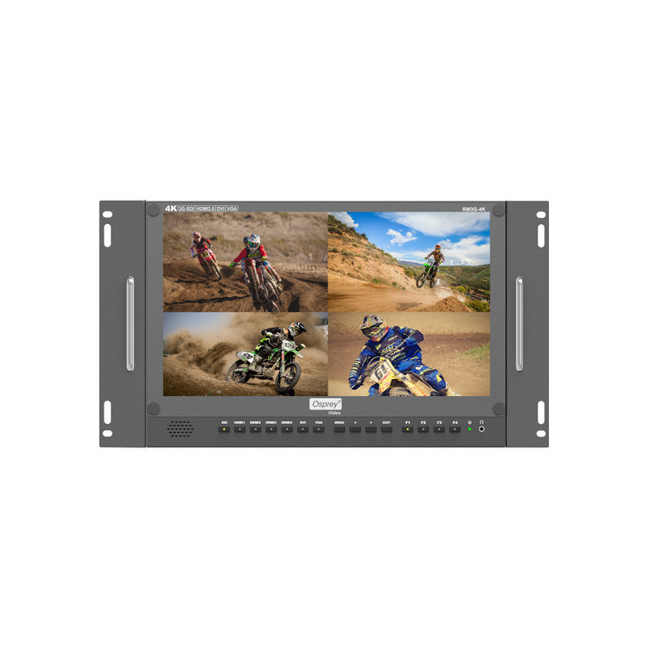 Variosystems VS-OS-97-50004 - 15.6" 4K Monitor 3G SDI, HDMI 2.0, DVI, VGA 19"