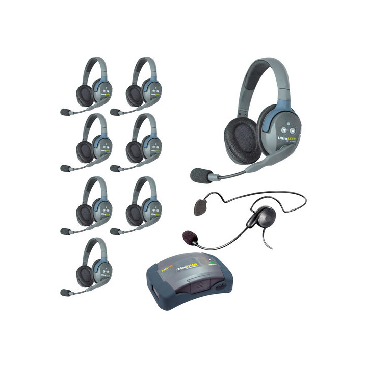 Eartec HUB9DCYB - UltraLITE & HUB 9 person system