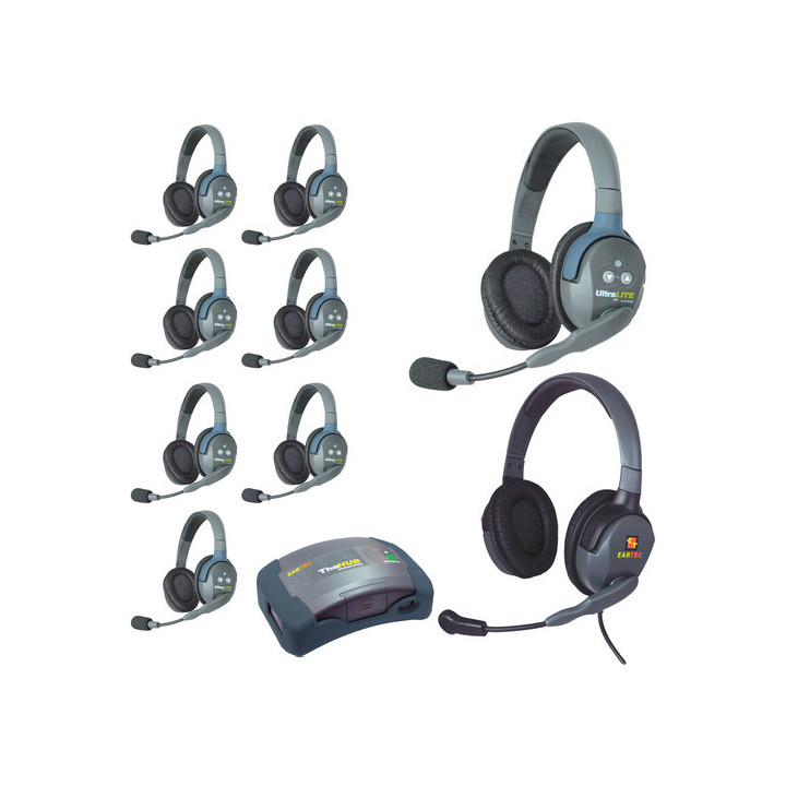 Eartec HUB9DMXD - UltraLITE & HUB 9 person system