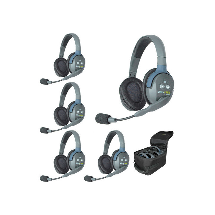 Eartec UL5D - UltraLITE 5 person system