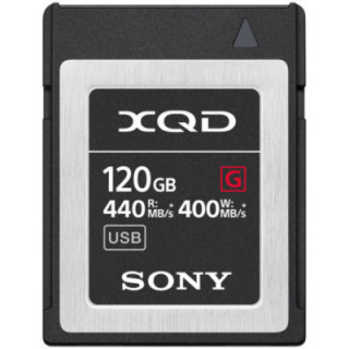 Sony QDG120F - 120 GB XQD G Series memory card for professional shooting