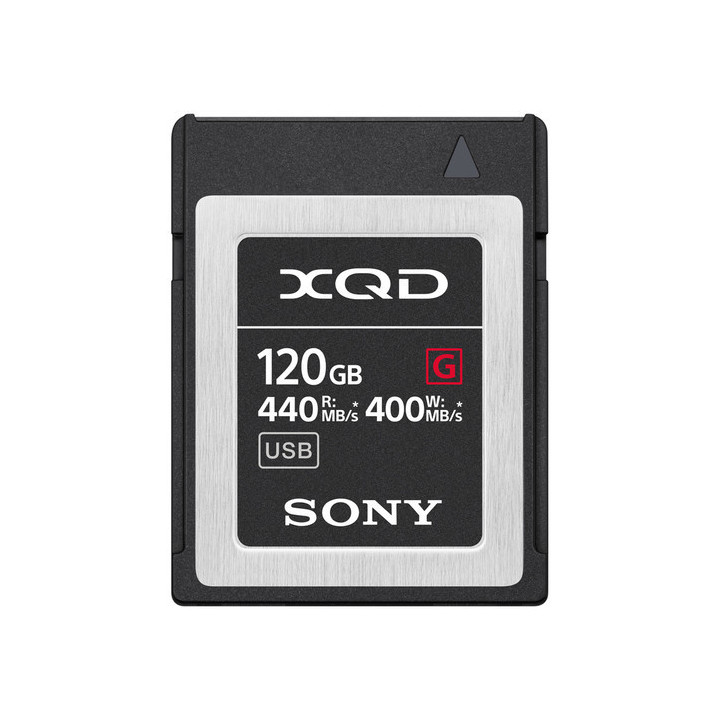 Sony QDG120F - 120 GB XQD G Series memory card for professional shooting