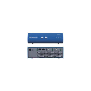 Kramer DK22D-3(CPN10290) - HSL Secure DH KVM Switch 2-Port DVI-I, PP 3.0