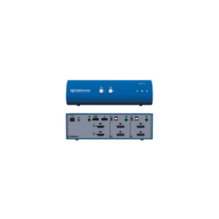 Kramer DK22P-3(CPN10289) - HSL Secure DH KVM Switch 2-Port DP, PP 3.0