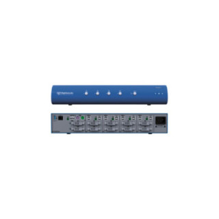 Kramer DK42DU-3(CPN10301) - HSL Secure DH KVM Switch 4-Port DVI-I video, w/fUSB, PP 3.0