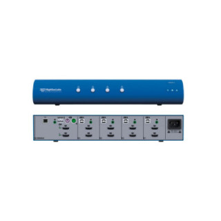 Kramer DK42H-3(CPN10304) - HSL Secure DH KVM Switch 4-Port HDMI video, PP 3.0