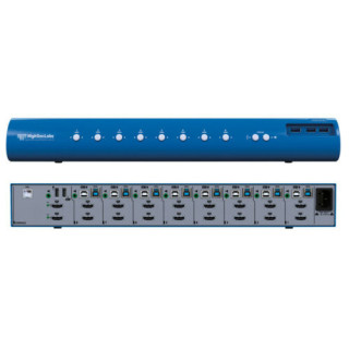 Kramer DK82HU-3(CPN12599) - Secure 8-Port 4K HDMI Video DH KVM Switch