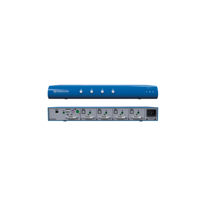 Kramer SK41D-3(CPN10292) - HSL Secure SH KVM Switch 4-Port DVI-I video, PP 3.0