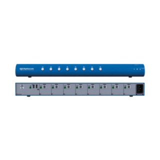 Kramer SM80N-3(CPN10317) - HSL Secure SH KM Switch 8-port, PP 3.0