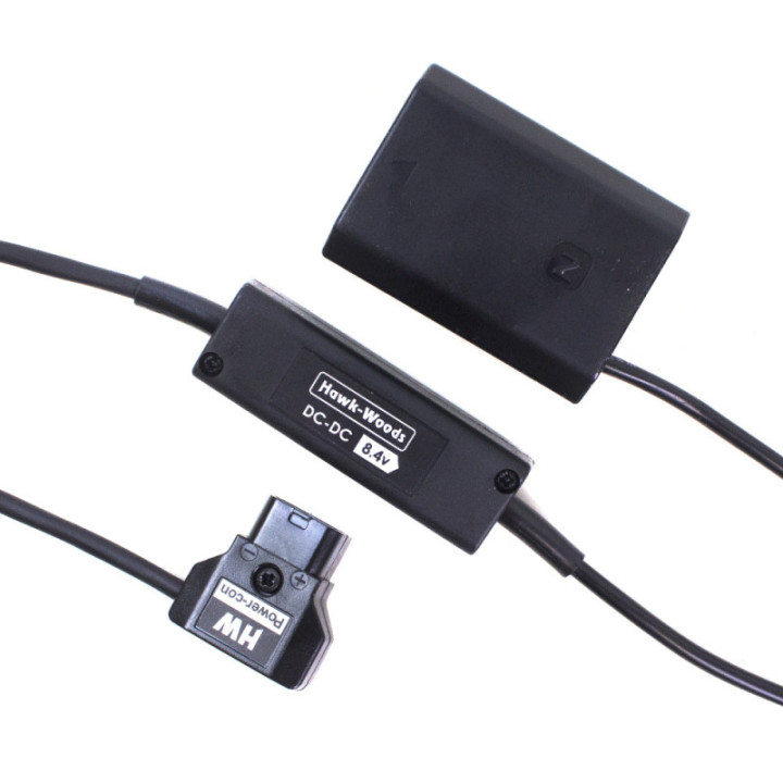 Hawkwoods LR-16Z - Power-Con (M) - 45cm - Sony A7S MK3 Dummy Battery
