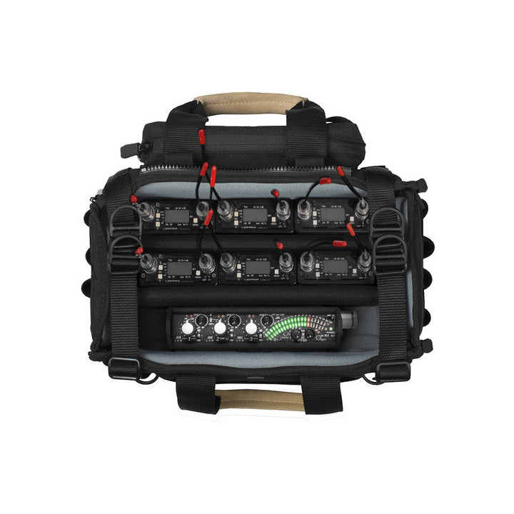 Portabrace AO-302S - Audio Organizer Bag - for Sound Devices 302, Black