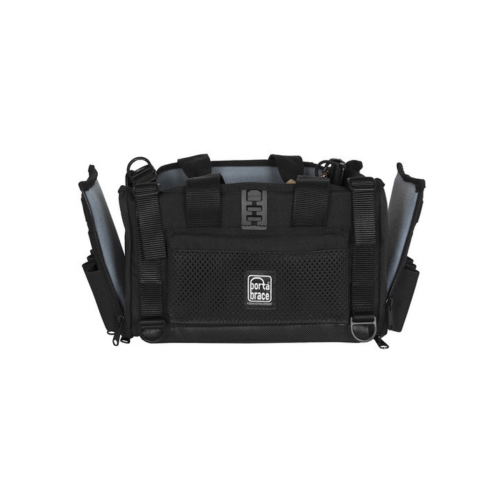Portabrace AO-302S - Audio Organizer Bag - for Sound Devices 302, Black