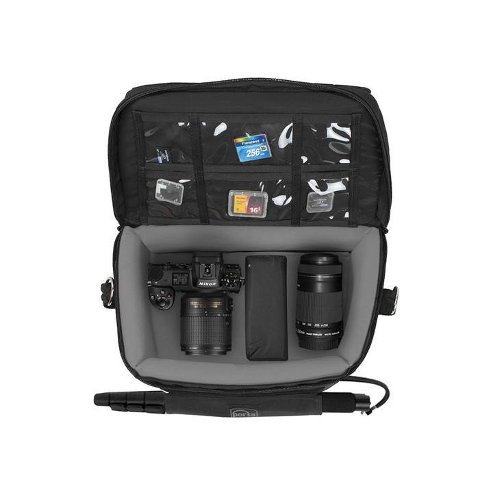 Portabrace MS-Z67 - Messenger Bag for Nikon Z6 and Z7 mirrorless cameras