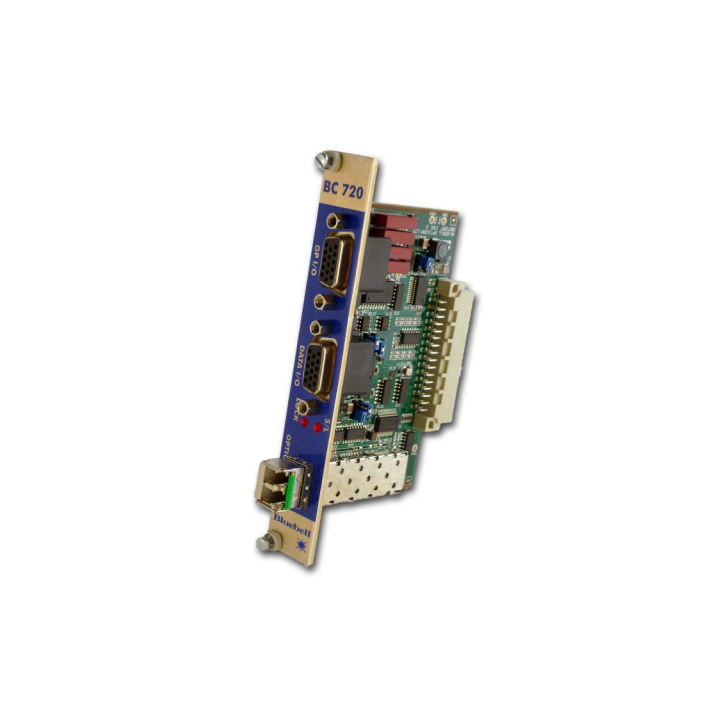 Bluebell BC720M/xx - Multichannel GPI and Multiformat Data Transceiver Card