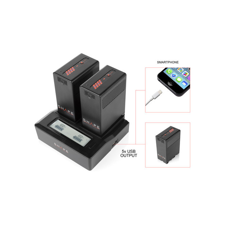 Shape BPUCH - Dual LCD Charger