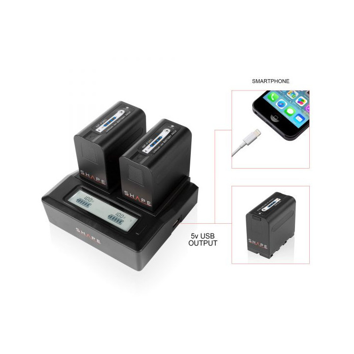 Shape NPFCH - Dual LCD Charger
