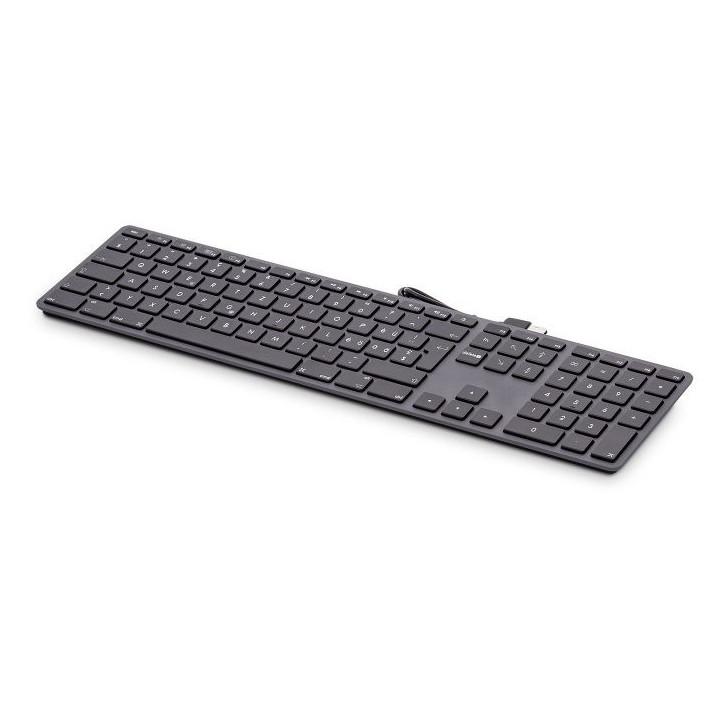 LMP KB_UK-EN_sp - USB keyboard KB-1243 with numeric keypad, UK EN (British English) layout