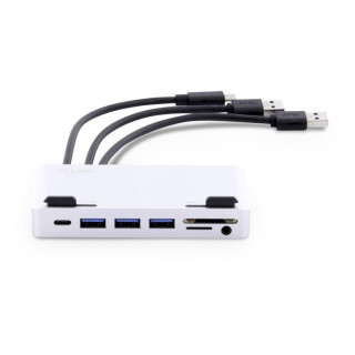 LMP USB-C-Att Dock_si - USB-C Attach Dock Pro 4K 10 Port for iMac