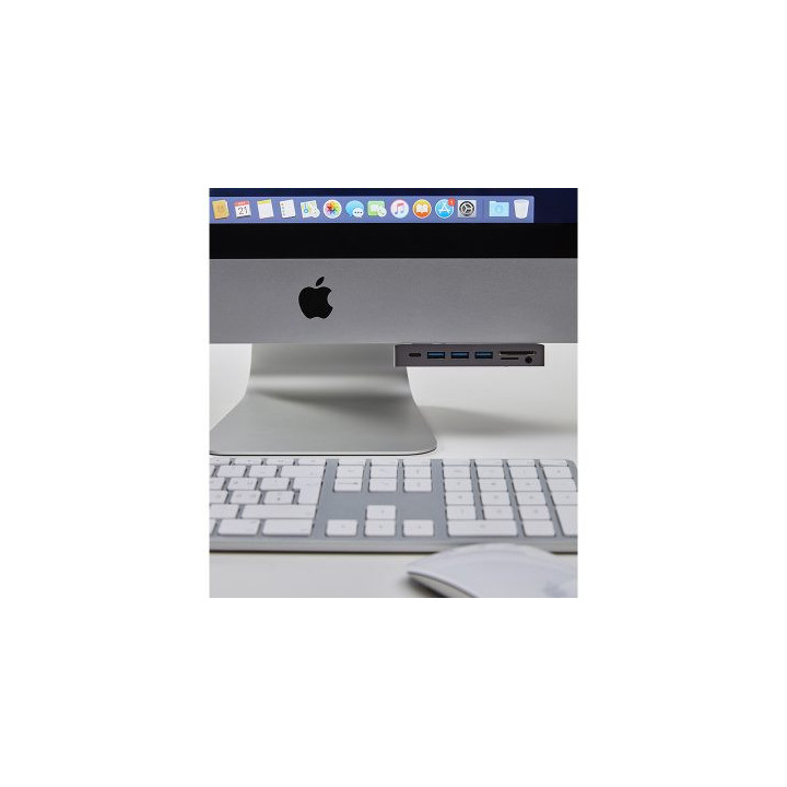 LMP USB-C-Att Dock_si - USB-C Attach Dock Pro 4K 10 Port for iMac