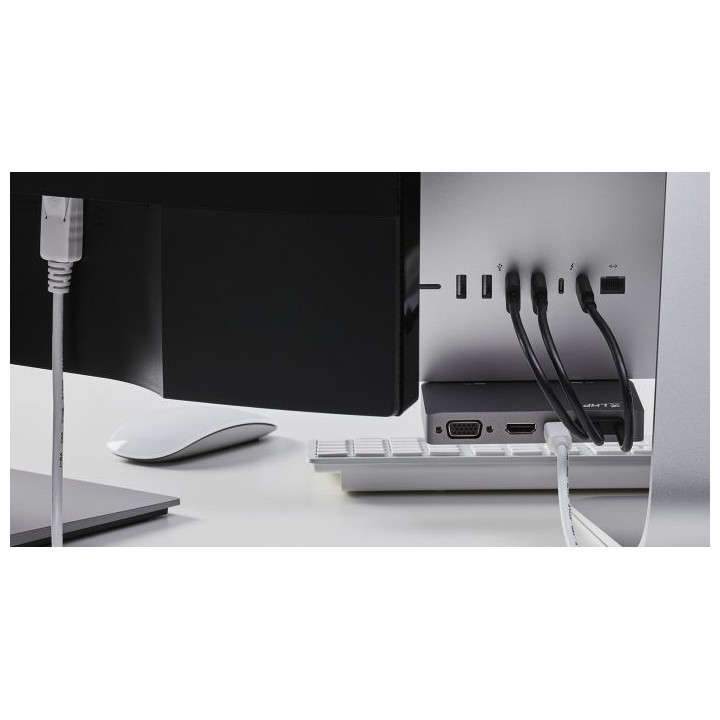LMP USB-C-Att Dock_si - USB-C Attach Dock Pro 4K 10 Port for iMac
