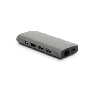 LMP USB-C-Travel_sp - USB-C Travel Dock 4K 9 Port