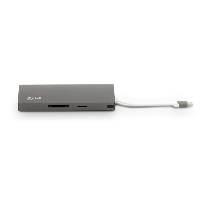 LMP USB-C-Travel_sp - USB-C Travel Dock 4K 9 Port
