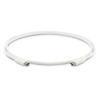LMP USB-C_USB-C_G2 - USB-C (m) to USB-C (m) cable, 1m, white