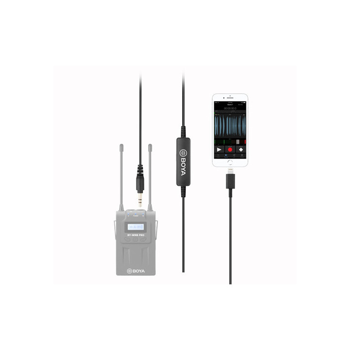 Boya 35C-L - 3.5mm to Lightning connecting cable