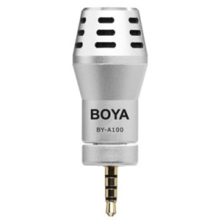 Boya BY-A100 - Plug-in mic for Smartphone, Ipad